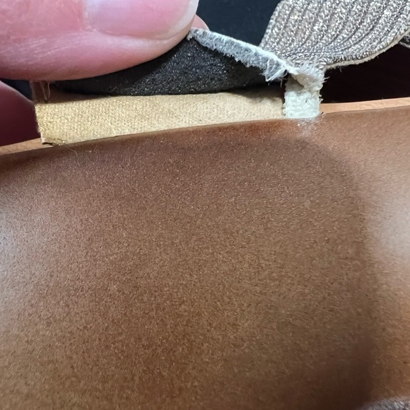 Seychelles Brown Textured Slingback Sandals - Picture 10 of 11